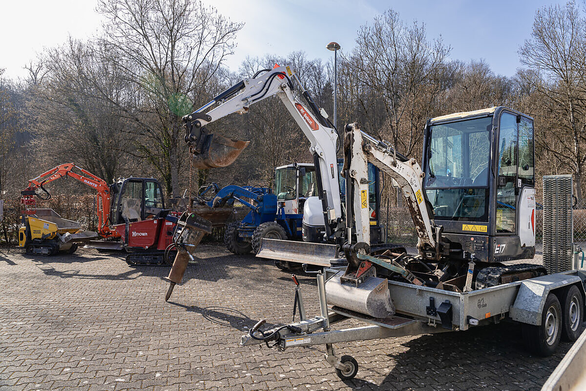 Top ausgestattet vor Ort