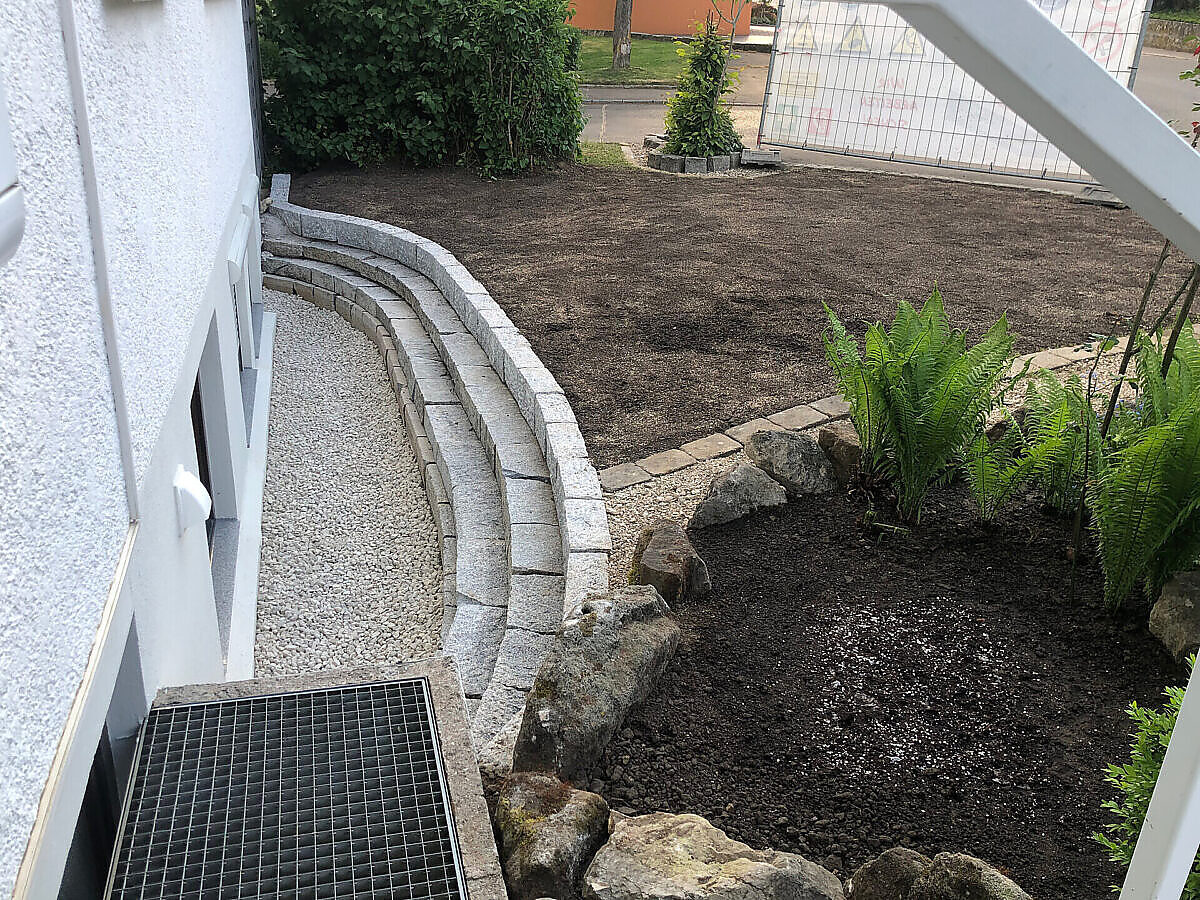 Außenanlage in Stuttgart