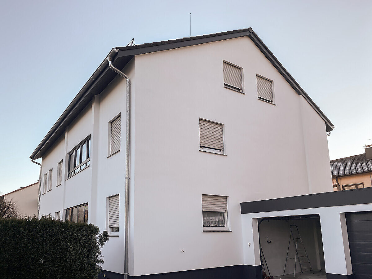 Sanierte Fassade in Nürtingen